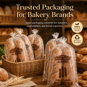 Bolsa Transparente Larga Microperforada de OPP para Pan Francés, Bolsa de Embalaje Transpirable Personalizada para Panadería, para Baguette - Product Image 5