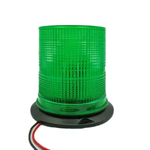 Feux stroboscopiques d'urgence ambre 46W, camion d'ambulance d'urgence voiture toit haut danger LED avertissement clignotant 24V 48V lumière de balise au xénon