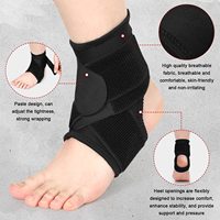 Orthèse de cheville réglable en néoprène pour enfants avec logo personnalisé, pour fasciite plantaire et tendinite d'Achille