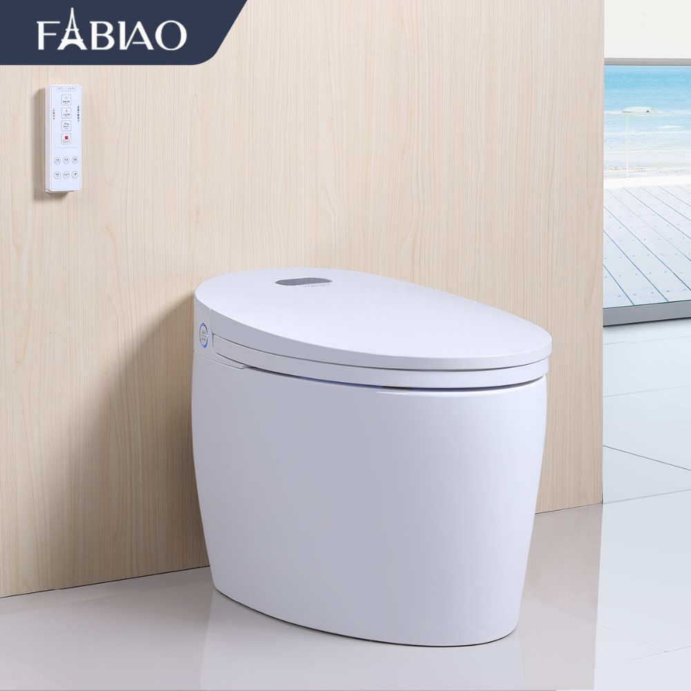 Multi-función de cerámica para el Hogar Inteligente aseo automático secado calefacción integrada Baño