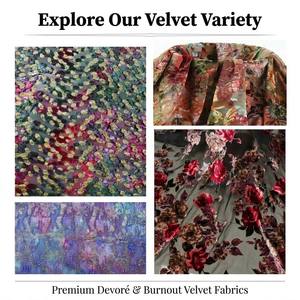 <span class=keywords><strong>Tissu</strong></span> en <span class=keywords><strong>velours</strong></span> dévoré, nylon tissé, viscose, maille semi-transparente, motif floral 3D en rose, <span class=keywords><strong>tissu</strong></span> en <span class=keywords><strong>velours</strong></span> brûlé pour robe - Product Image 6