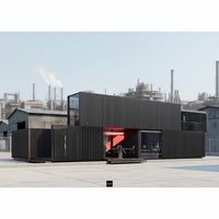 LDYZ Maisonnette Préfabriquée à Montage Rapide, Bureau, Dortoir, Magasin Commercial, Design Moderne, Structure en Acier Étanche, Extérieur Portable