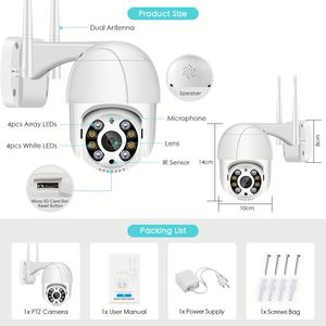 Cámara de Vigilancia Exterior Inalámbrica Hikmicro Alpex 4K A50el con Zoom de 5 Megapíxeles, Visión Nocturna - Product Image 3