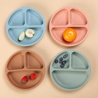 Meilleures ventes de napperons de table pour enfants, plaque d'aspiration en silicone de qualité alimentaire pour bébé, sans danger pour les bébés