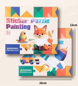 El Mejor Regalo para Niños Pequeños, Libro de Rompecabezas de Animales, Juegos de Inteligencia, Pegatinas por Número - Product Image 6