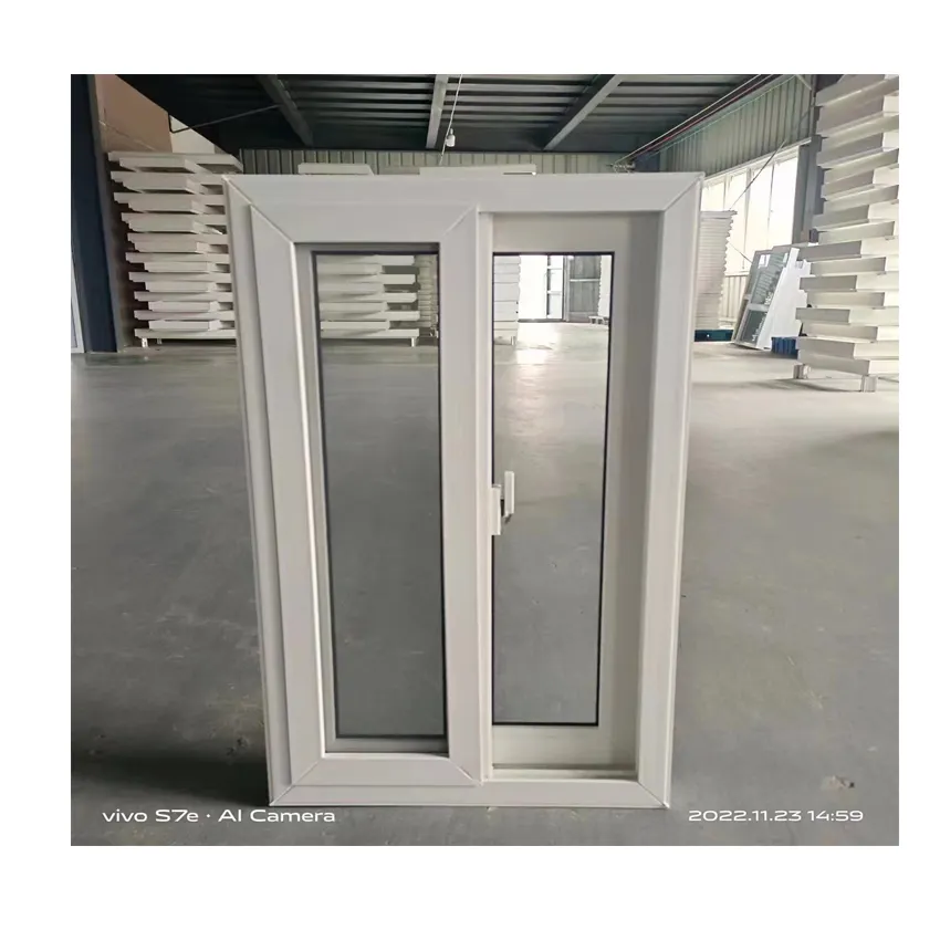 Puertas y ventanas deslizantes con mosquitera As1288, a prueba de ruido y eficiencia energética Upvc, serie europea, 62, a buen precio