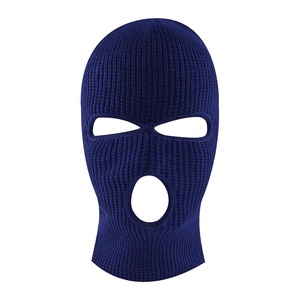 Multicolor Knit Ski <strong>Mask</strong> Balaclava Hat Full <strong>Face</strong> Cover <strong>Mask</strong> for <strong>Winter</strong> Outdoor Sports Black - Product Image 3