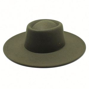 Sombrero Fedora Elegante y Moderno para Mujer, Ala Ancha de 9.5cm, Personalizable, de Algodón, para Fiestas, Eventos Casuales, Pesca, Negocios y Actividades al Aire Libre - Product Image 6