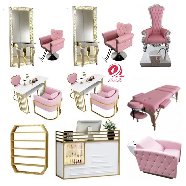 Set di Mobili del salone di capelli di bellezza sedia idraulica per tutti gli usi