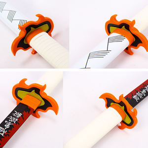 <span class=keywords><strong>Espada</strong></span> de juguete de madera de la serie demon, anime japonés, <span class=keywords><strong>Rengoku</strong></span>, Kyoujurou, venta al por mayor - Product Image 2