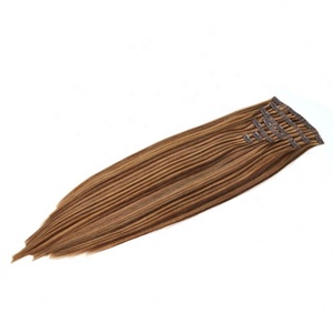 Cabello Humano Virgen Ruso de Alta Calidad de Fábrica China, Grado 12A, 7 Piezas, Clip de PU Invisible, Delgado, Sin Costuras, Todos los Colores - Product Image 5