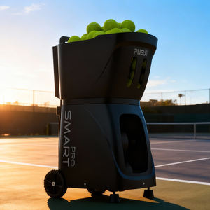 Máquina Lanzapelotas de Tenis PUSUN PT-smart <span class=keywords><strong>Pro</strong></span>, Controlada por Aplicación, Más de 100 Pelotas, Velocidad 20-120 km/h, Frecuencia de Servo 1.8-8s - Product Image 1