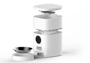 เครื่องให้อาหารสัตว์เลี้ยงอัตโนมัติพร้อมกล้อง Wifi ควบคุมผ่านแอพ รุ่นขายดีของ Petdom Pet Supplies - Product Image 4