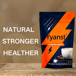 Yyanst Herbal Daily Vitality <b>Instant</b> <b>Coffee</b> 10g*10 <b>Sachets</b> 100g Portable Plant-Based Wellness Drink - Product Image 3