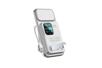 Batterie externe magnétique LY5 avec écran TFT intelligent, charge sans fil 15W, charge filaire PD 20W, support N52, 3-en-1, logo gratuit, vente en gros OEM