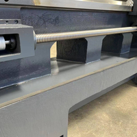 Tour CNC à tourelle électrique à quatre positions de mandrin manuel CK6150 de haute précision