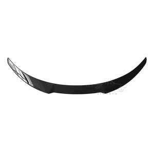 Haosheng อะไหล่รถยนต์คาร์บอนไฟเบอร์สีดำด้าน,สปอยเลอร์หลัง M4สำหรับ <span class=keywords><strong>Tesla</strong></span> รุ่น3 2017 2018 2019 2020 2021 2022 - Product Image 3