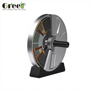 Alternateur à flux axial 2 KW 180 RPM avec boîte de vitesses, conception libre pour l'alimentation hors réseau domestique - Product Image 1
