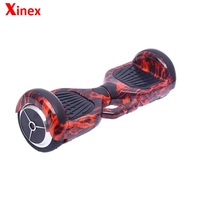 Ucuz fiyat popüler 6.5 inç katı lastik kendini dengeleme Hoverboard açık mavi diş kolu ile