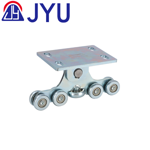 Rouleaux de <span class=keywords><strong>porte</strong></span> et de fenêtre d'installation de vis de chariot de <span class=keywords><strong>porte</strong></span> coulissante industrielle en acier de conception en <span class=keywords><strong>porte</strong></span>-à-faux moderne résistante - Product Image 1