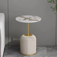 Nouvelle table basse moderne en acier inoxydable, design moderne, mobile, décorative, pour salon, balcon, pas cher