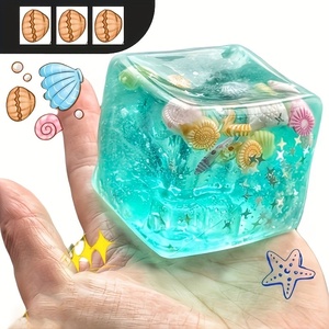 ของเล่นบีบ JO TOYS รูปทรงน้ำแข็งทะเลน่ารัก ทำจากมอลโทส ของเล่นบีบคลายเครียด สีสันสดใส ขนาด 5x5 ซม. สำหรับเด็กอายุ 5-7 ปี และผู้ใหญ่ - Product Image 6