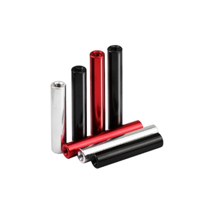Tuerca Larga de Aleación Ligera de Alta Resistencia, Anodizada, de 35 mm de Longitud, Autoblocante, Hueca, con Doble Rosca Interna - Product Image 1