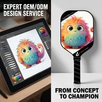 Raquette de pickleball haute performance conforme USAPA avec noyau en mousse EPP de 16 mm et contrôle de torsion intégré – Solutions de vente en gros