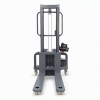 Gerbeur de palettes électrique Portable 300kg Nouvel état Petit chariot élévateur d'occasion avec batterie au lithium et composants PLC