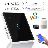 Tuya Smart App Télécommande 2 canaux Sans Fil 2.4g Commutateur WiFi Pour le Contrôle Vocal Alexa appareils intelligents à la maison