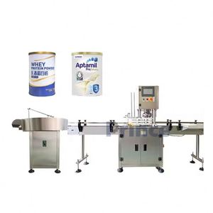 Machine d'emballage automatique haute vitesse pour conserves de thon, sardines et poissons, scelleuse de boîtes de conserve pour emballage de boissons et de produits en papier - Product Image 2