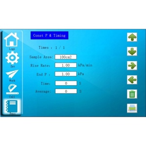 เครื่องทดสอบการซึมผ่านของน้ำในผ้า ISO 811 DIN 53886 แบบไฮโดรสแตติก เครื่องทดสอบการซึมผ่านของน้ำในผ้าไม่ทอ - Product Image 6