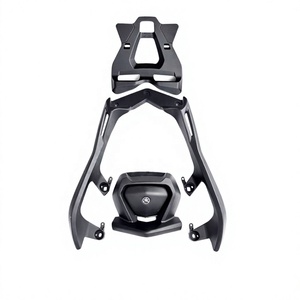 Aluminum Rear <b>Backrest</b> for 2017-2026 Yamaha XMAX300 & XMAX Aluminum Top Case Rack - Product Image 1