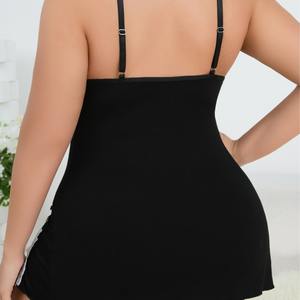 SMOOTH Camicia <span class=keywords><strong>da</strong></span> <span class=keywords><strong>Notte</strong></span> Sexy in Modal <span class=keywords><strong>Taglie</strong></span> <span class=keywords><strong>Forti</strong></span>, Abbigliamento <span class=keywords><strong>da</strong></span> Casa Morbido e Snellente per Donne - Product Image 2