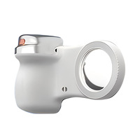 Empuñadura para Obturador de Cámara de Smartphone, Control Remoto Inalámbrico Desmontable, Luz de Relleno Ajustable de Tres Niveles para Teléfono Móvil