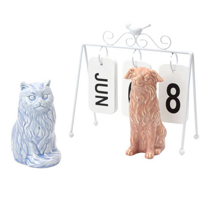Home Desktop Decor Ceramic Animal Ornament for Gift