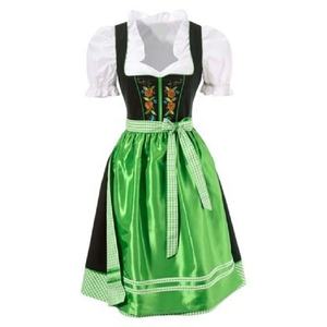 2021 vestidos de las mujeres Dirndl nuevo Oktoberfest Edelweiss hermosa mujer blazer chicas Mini Dirndl bordado vestido - Product Image 1