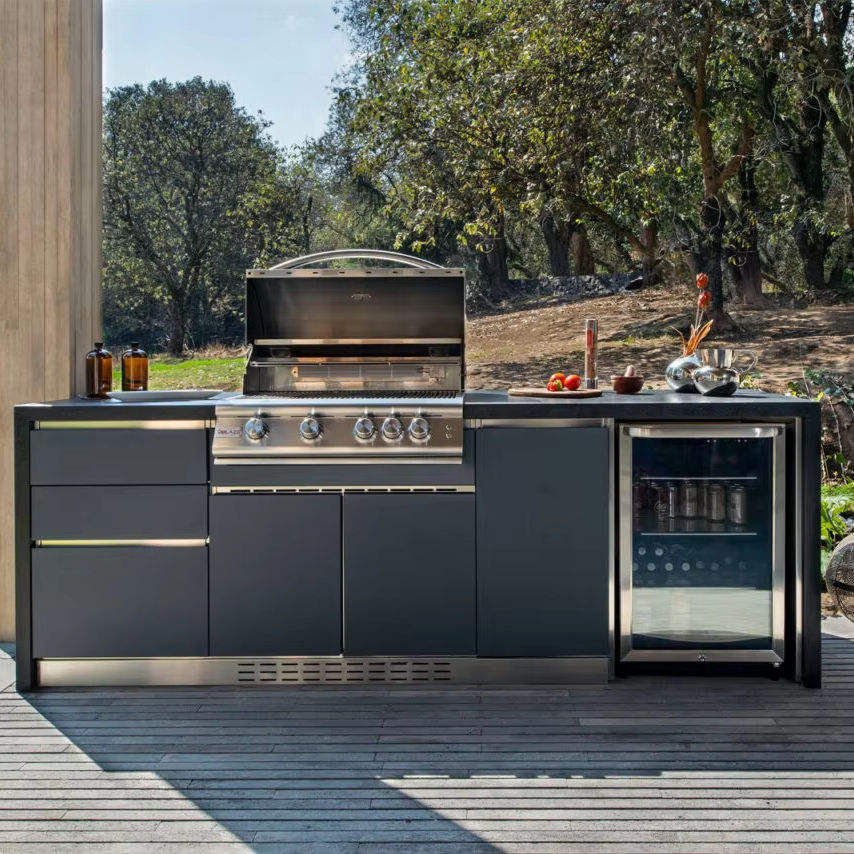 Most Popular Kitchen Full Stainless Steel Customized BBQ Grill Outdoor ...