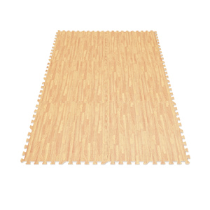 Hydefoam Tapis de sol en bois multifonctionnels non toxiques en EVA, tapis de puzzle en <span class=keywords><strong>mousse</strong></span> <span class=keywords><strong>pour</strong></span> bébé, imperméable et <span class=keywords><strong>anti</strong></span>-collision <span class=keywords><strong>pour</strong></span> garage, salle de sport - Product Image 3
