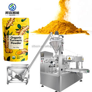 Bột nghệ doypack máy đóng gói đứng lên Túi Ziplock làm đầy các loại bột khác nhau multihead định lượng đóng gói - Product Image 1