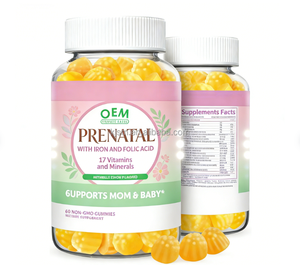 Produsen Permen Kunyah Prenatal |   Formula Khusus dengan Zat Besi, Folat & Seng untuk Setiap Trimester |   Layanan OEM/ODM Bersertifikasi GMP - Product Image 1