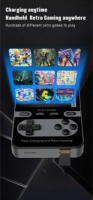 5000mAh Magnetische Kabellose Powerbank Handheld-Spielkonsole 2-in-1 Typ C 290g ABS Tragbarer Retro-Videospiel-Player