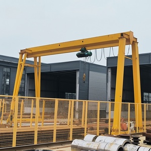 Alta calidad MH tipo 2ton 3ton 8ton 10ton 15Ton polipasto eléctrico grúa de una sola viga Gantri exterior - Product Image 1