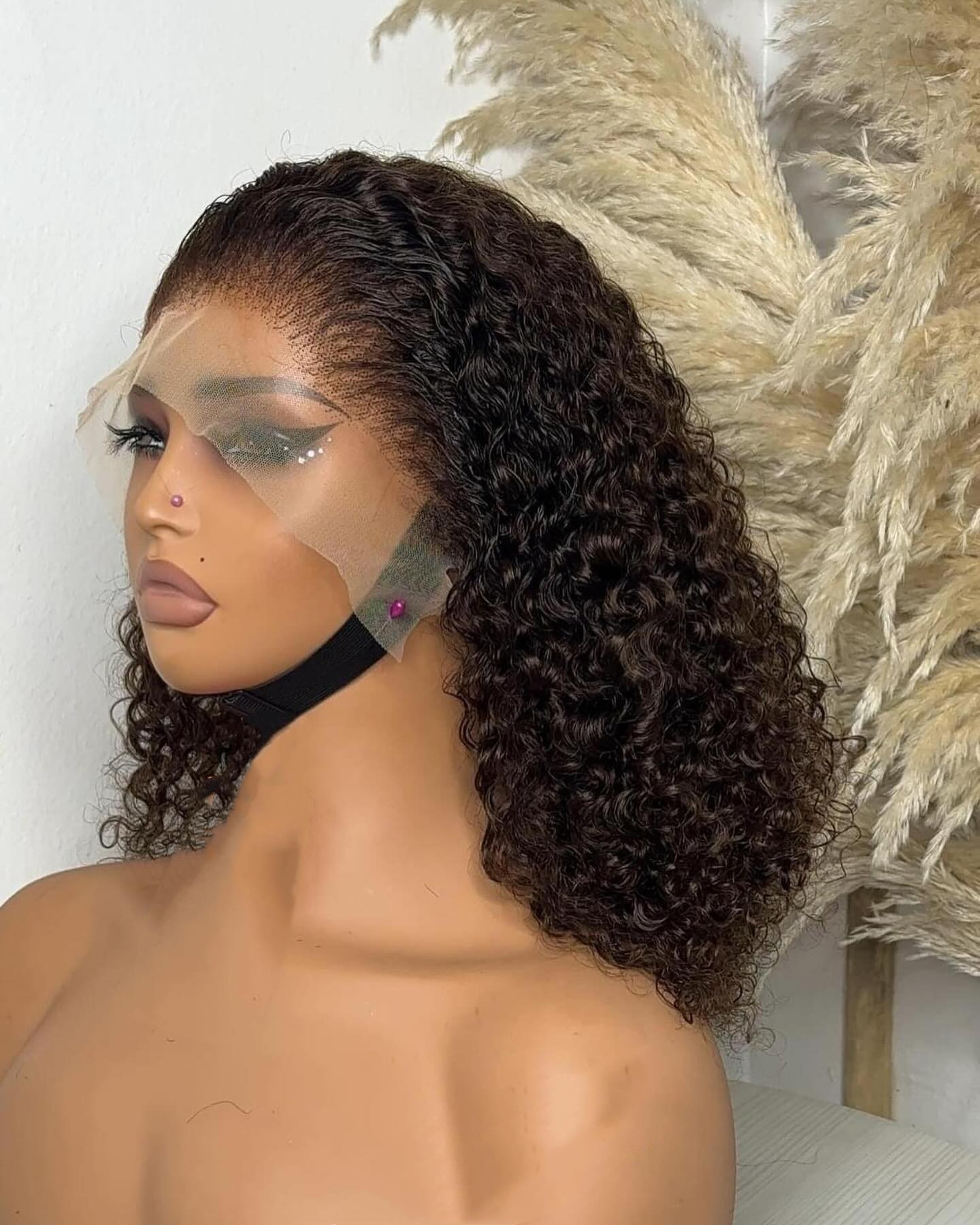 curly brown
