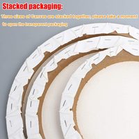 XinyiArt Art Cadre de toile rond de haute qualité pour peinture à l'huile, disponible en 10, 20, 30, 40, 50, 60 cm, vente en gros