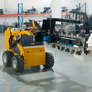 Efficient Mini Compact <b>Wheel</b> Front Skid Steer <b>Small</b> Track Engine Construction Farm Garden Wholesale - Product Image 6