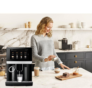 เครื่องชงกาแฟอัตโนมัติเต็มรูปแบบ 19 บาร์ 7 นิ้ว หน้าจอแสดงผลแบบกราฟิกเต็มรูปแบบ ทำเครื่องดื่มได้ 22 ชนิด - Product Image 4