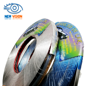 Chrome khuôn U <span class=keywords><strong>TRIM</strong></span> Dải xe ô tô cửa thân cạnh bảo vệ bảo vệ felxline tự động cơ thể bảo vệ 50mm - Product Image 5