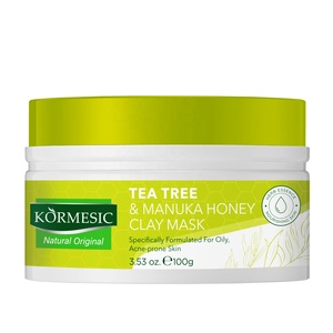 มาส์กโคลนชาทีทรีและน้ำผึ้งมานูก้า แบรนด์ส่วนตัว KORMESIC สูตรธรรมชาติเฉพาะสำหรับผิวมันและเป็นสิว - Product Image 3