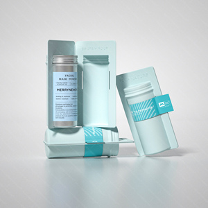 Pot rond en métal de 100ml pour poudre de bain ou shampooing Boîtes en aluminium pour cadeau - Product Image 2